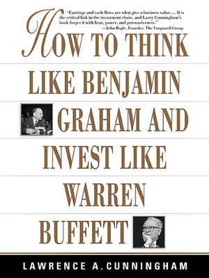 cover image of How to Think Like Benjamin Graham and Invest Like Warren Buffett